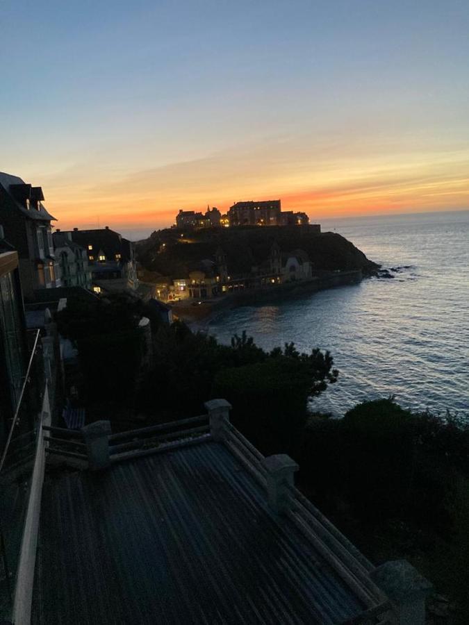 Les Roches Grises, Luxueuse Villa Face Mer, 4Etoiles, Spa Et Jardin Panoramique, Societe La Clef Decamp Granville Kültér fotó