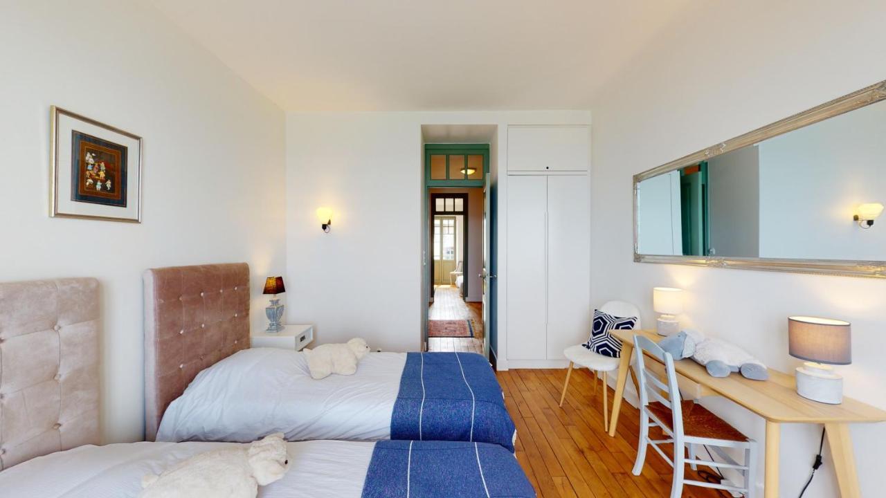 Les Roches Grises, Luxueuse Villa Face Mer, 4Etoiles, Spa Et Jardin Panoramique, Societe La Clef Decamp Granville Kültér fotó