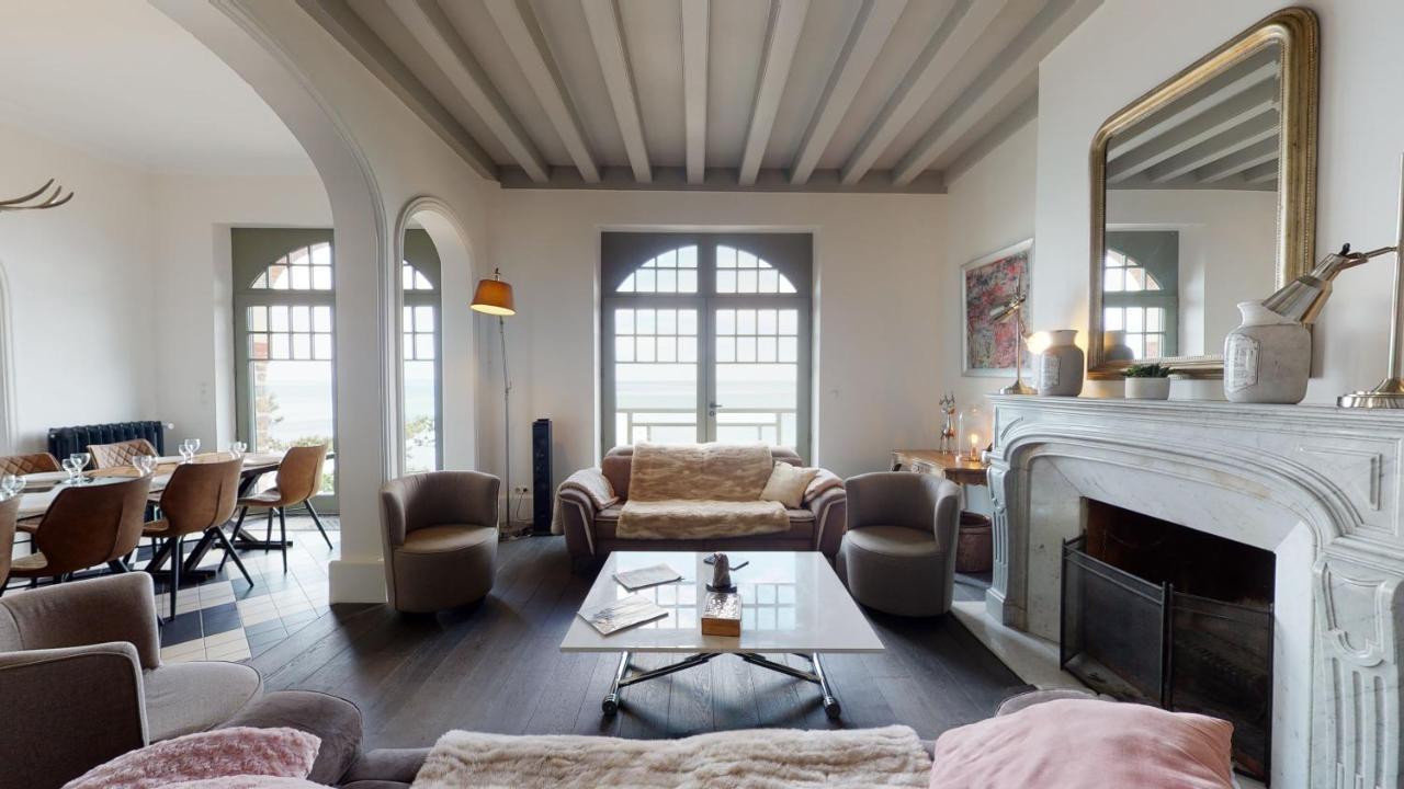 Les Roches Grises, Luxueuse Villa Face Mer, 4Etoiles, Spa Et Jardin Panoramique, Societe La Clef Decamp Granville Kültér fotó