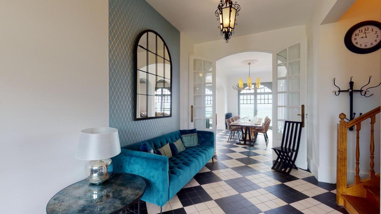 Les Roches Grises, Luxueuse Villa Face Mer, 4Etoiles, Spa Et Jardin Panoramique, Societe La Clef Decamp Granville Kültér fotó