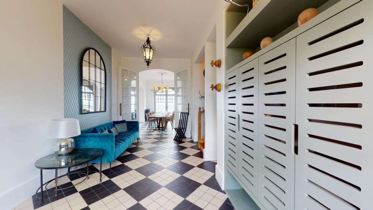 Les Roches Grises, Luxueuse Villa Face Mer, 4Etoiles, Spa Et Jardin Panoramique, Societe La Clef Decamp Granville Kültér fotó