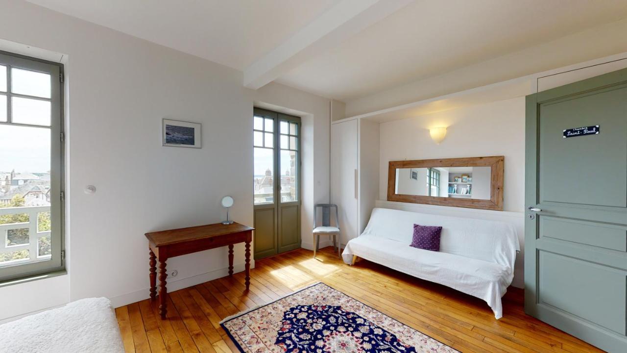 Les Roches Grises, Luxueuse Villa Face Mer, 4Etoiles, Spa Et Jardin Panoramique, Societe La Clef Decamp Granville Kültér fotó