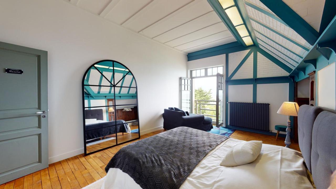 Les Roches Grises, Luxueuse Villa Face Mer, 4Etoiles, Spa Et Jardin Panoramique, Societe La Clef Decamp Granville Kültér fotó