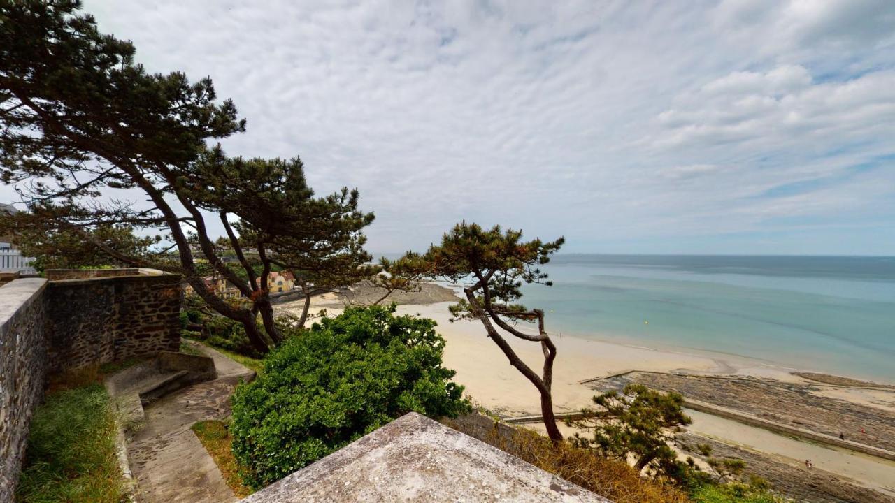 Les Roches Grises, Luxueuse Villa Face Mer, 4Etoiles, Spa Et Jardin Panoramique, Societe La Clef Decamp Granville Kültér fotó