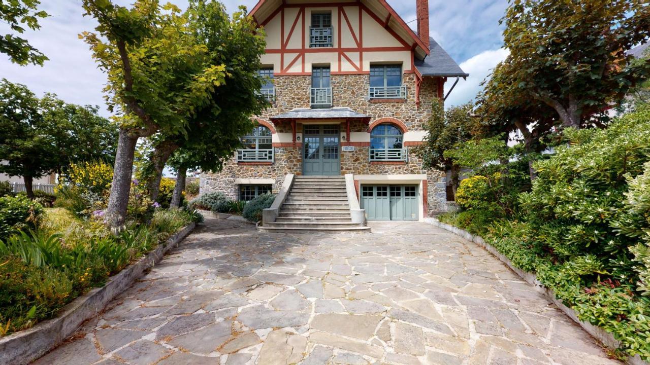 Les Roches Grises, Luxueuse Villa Face Mer, 4Etoiles, Spa Et Jardin Panoramique, Societe La Clef Decamp Granville Kültér fotó