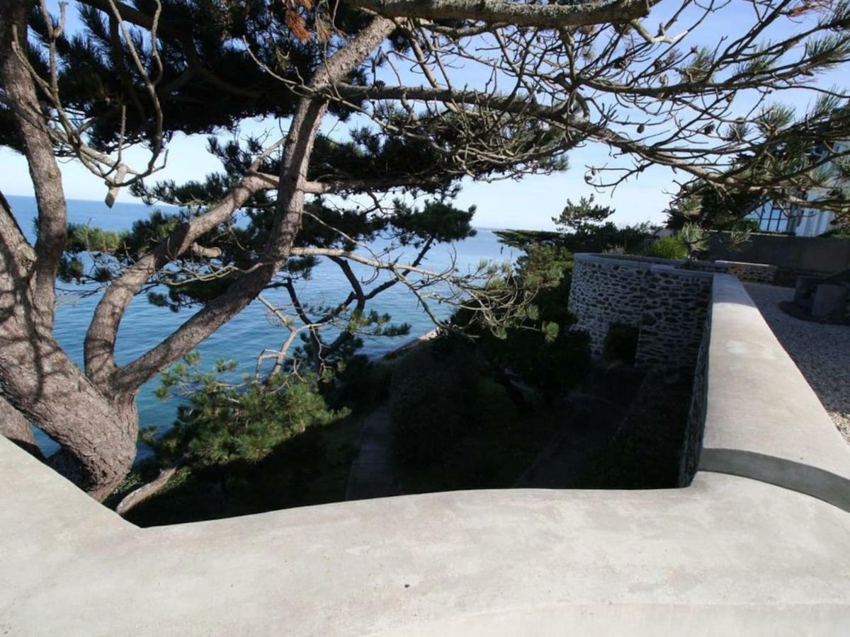 Les Roches Grises, Luxueuse Villa Face Mer, 4Etoiles, Spa Et Jardin Panoramique, Societe La Clef Decamp Granville Kültér fotó